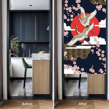 Japanese Noren Doorway Art