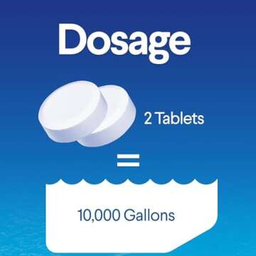 PackFusion Pool Care Bundle: 2 Pack Clorox-Pool&Spa Xtra Blue 3" Long-Lasting Chlorinating Tablets Individually Wrapped Bundle with PackFusion Microfiber Cloth