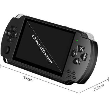 LKTINA 8GB Handheld Game Console