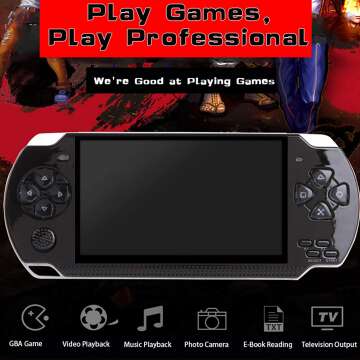 LKTINA 8GB Handheld Game Console