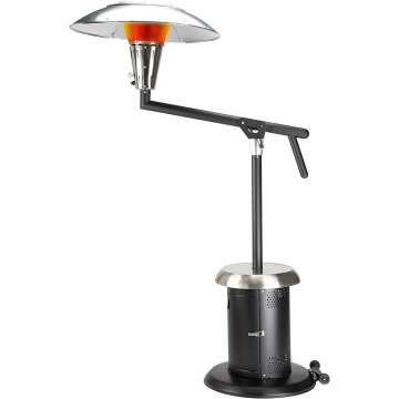 Cuisinart COH-400 Perfect Position Overhead Propane Patio Heater, Extra Large 33" Heat Shield