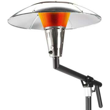 Cuisinart COH-400 Perfect Position Overhead Propane Patio Heater, Extra Large 33" Heat Shield