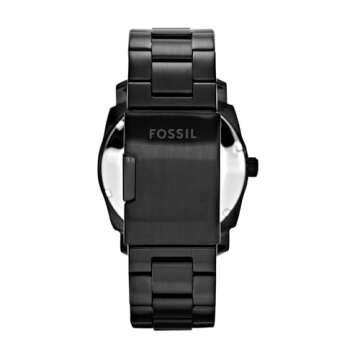 Fossil Men's Black Quartz Stainless Steel Watch