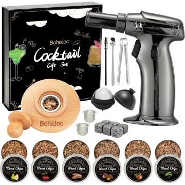 Cocktail Smoker Kit with Torch - Perfect Gift for Men