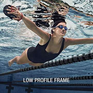 Speedo Hydrosity Swim Goggles for All Adults