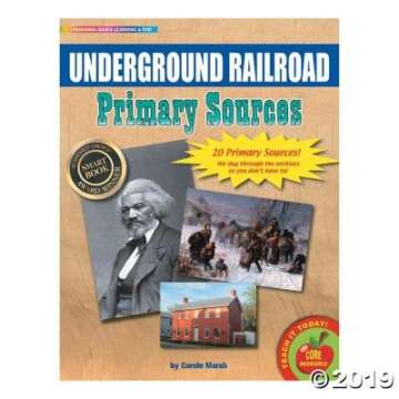 Primary Source Documents The Underground Railroad Cardstock - 8.5"x11" (20 Pc) - Authentic Reproductions for History Enthusiasts & Educators