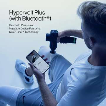 Hypervolt Plus Massage Gun with Bluetooth for Muscle Relief