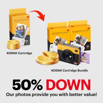 KODAK Mini Shot 3 Retro Instant Camera & Photo Printer