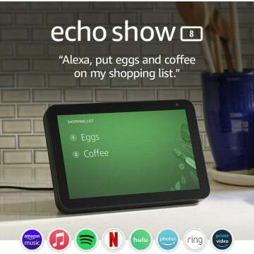 Echo Show 8 HD Display