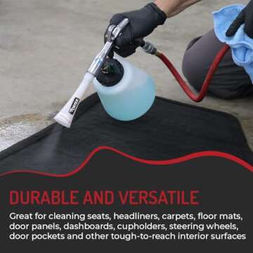 HI-TECH Vortex Cleaning Gun - Quickly Blasts Dirt and Dust from Surface - Works with Air Compressor (Vortex I)