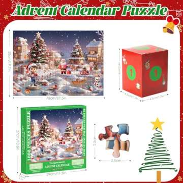 2024 Christmas Advent Calendar Puzzle - 1008 Pieces