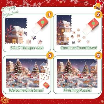 2024 Christmas Advent Calendar Puzzle - 1008 Pieces