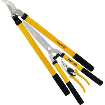 Centurion 1222 Heavy Duty 3-Piece Lopper, Shear & Pruner Set