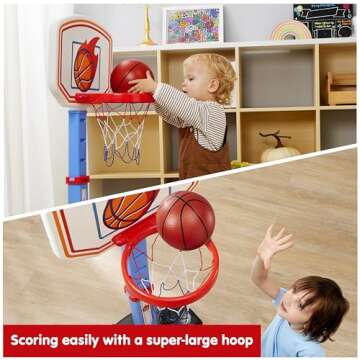 Joyin Indoor Basketball Arcade: Fun Montessori Gift for Kids