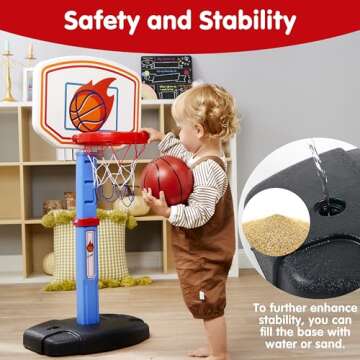 Joyin Indoor Basketball Arcade: Fun Montessori Gift for Kids