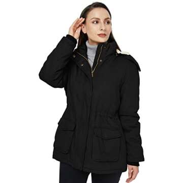 WenVen Women's Slim Fit Winter Coat | Casual & Warm