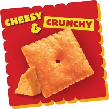 Cheez-It Cheese Crackers, Baked Snack Crackers, Lunch Snacks, Variety Pack (42 Packs)