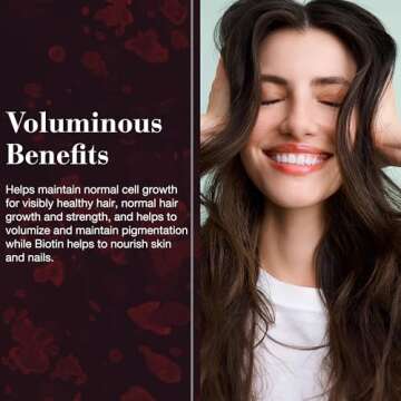 Hair Volume Tablets with Biotin & Apple Extract