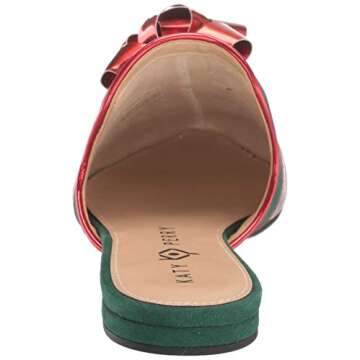 Katy Perry Women's The Stephanie Mule, Green/Red, 7.5 M US