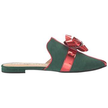 Katy Perry Women's The Stephanie Mule, Green/Red, 7.5 M US