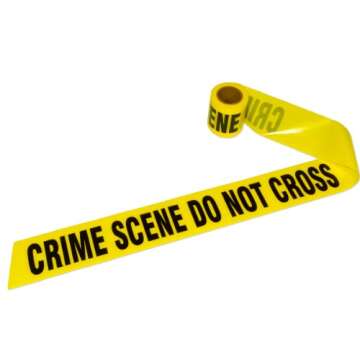 Crime Scene Tape, 100 ft Roll