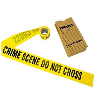 Crime Scene Tape, 100 ft Roll