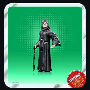 STAR WARS Retro Collection The Emperor, Return of The Jedi 3.75-Inch Collectible Action Figures, Ages 4 and Up