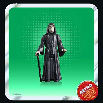 STAR WARS Retro Collection The Emperor, Return of The Jedi 3.75-Inch Collectible Action Figures, Ages 4 and Up