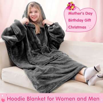 Cozy Hooded Blanket Sweatshirt