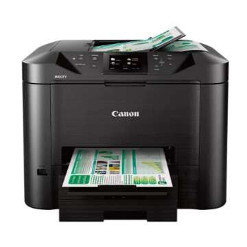 Canon Office and Business MB5420 Wireless All-in-One Printer,Scanner, Copier and Fax, with Mobile and Duplex Printing, Black, Desktop