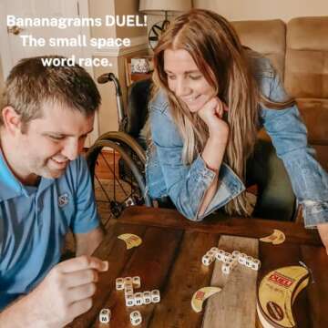 Bananagrams Duel: Ultimate 2 Player Travel Game | Small Space Word Race