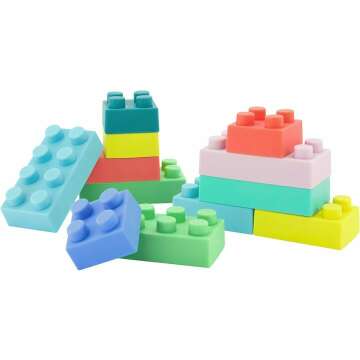 Soft Baby Building Blocks - Safe, Colorful & Fun for Toddlers