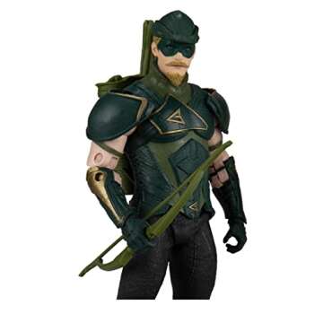 McFarlane Toys - DC Direct Gaming 7IN Figure with Comic - Injustice 2 WV1 - Green Arrow