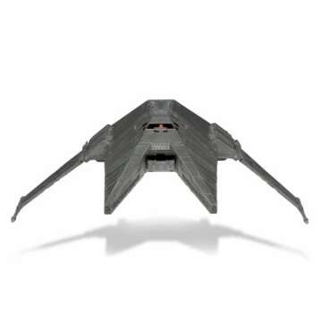 STAR WARS Micro Galaxy Squadron Inquisitor Transport Scythe - 7-Inch Starship Class Vehicle with Three 1-Inch Micro Figure Accessories