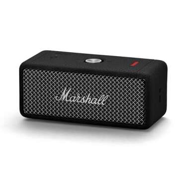 Marshall Emberton II Portable Bluetooth Speaker, Black & Steel