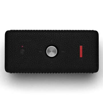 Marshall Emberton II Portable Bluetooth Speaker, Black & Steel