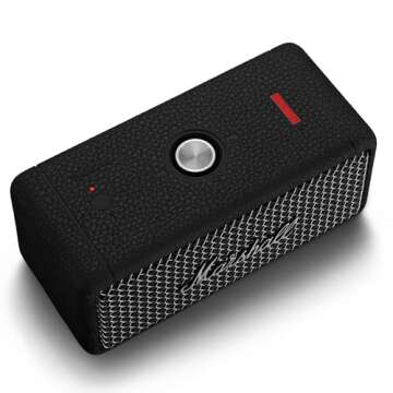 Marshall Emberton II Portable Bluetooth Speaker, Black & Steel