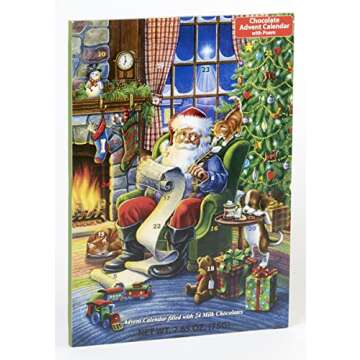 Naughty or Nice Chocolate Advent Calendar (Countdown to Christmas)