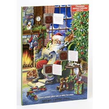 Naughty or Nice Chocolate Advent Calendar (Countdown to Christmas)