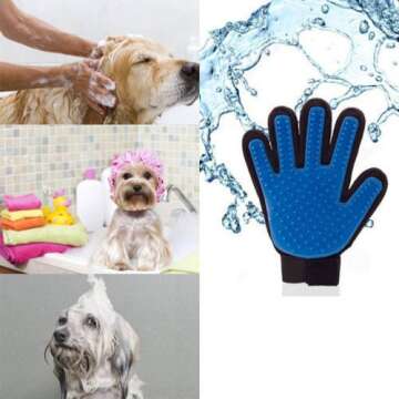 KANG--Magic Cleaning Brush Glove Rope for Pet Dog&Cat Massage Grooming Hot