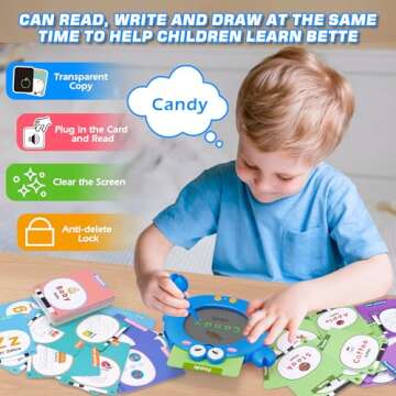 Talking Flash Cards for Kids - 224 Pages of Fun Learning