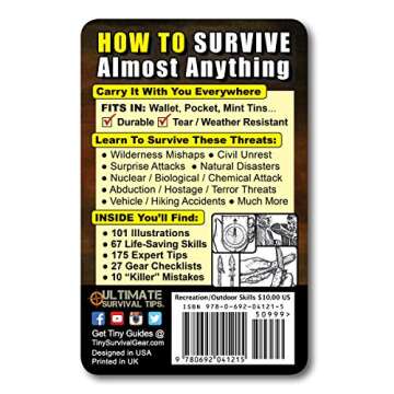 Tiny Survival Guide: A Life Insurance Policy in Your Pocket - The Ultimate “Survive Anything” Everyday Carry: Emergency, Disaster Preparedness Micro-Guide