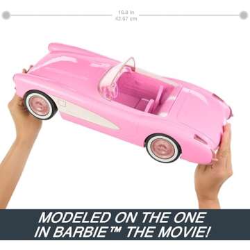 Barbie RC Corvette Hot Wheels - Remote-Control Toy