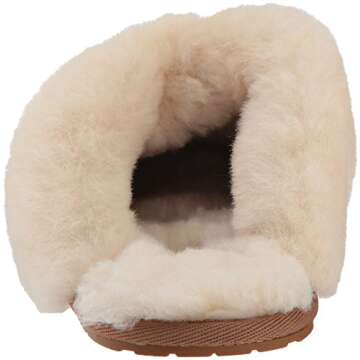 Koolaburra Women's Milo Scuff Slipper - Chestnut Size 8