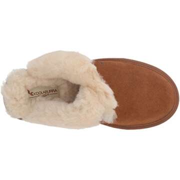 Koolaburra Women's Milo Scuff Slipper - Chestnut Size 8