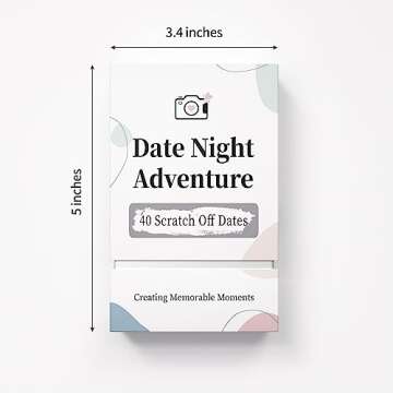 Tryuunion 40 Date Ideas Card Games for Memorable Date Nights