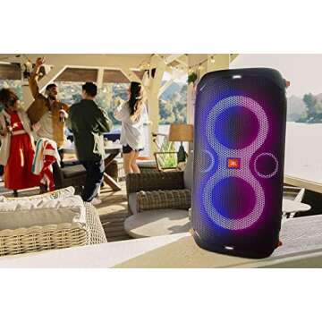 JBL PartyBox 110 Portable Party Speaker with Lights