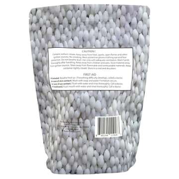 Duda Energy 5sn 5 lb. Sodium Nitrate 99+% Pure Chile Saltpeter Gold Metal Refining Industrial Grade Glass Pottery Enamels (Packaging May Vary)