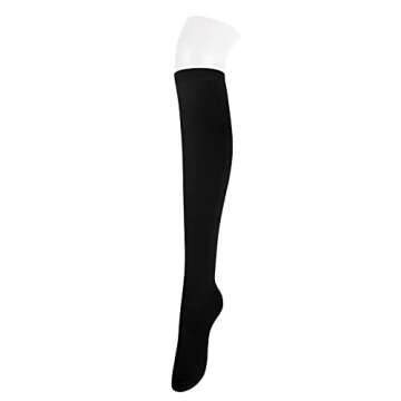 Black Knee High Socks Knee Socks for Women Knee High Black Socks Long Black Socks for Women Black Knee Socks High Socks