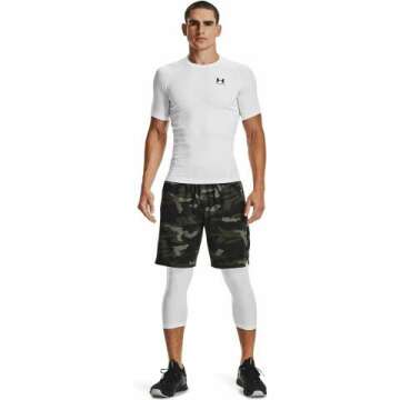 Under Armour Men's HeatGear Compression Short-Sleeve T-Shirt